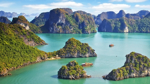 Baie de Lan Ha au Vietnam selon Thrillist