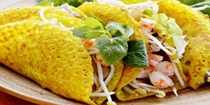Banh Xeo in Hoi an ancient town Hoi an ancient town in Vietnam