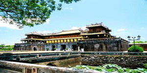 Gate to Hue Forbidden City Vietnam travel