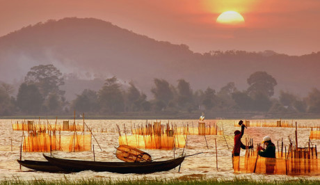 Lak Lake in Vietnam