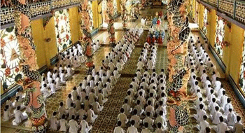 Mass of Caodaism Caodaism in Vietnam