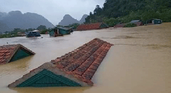 Inondation au Vietnam 