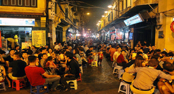 Bière à pression Hanoi 