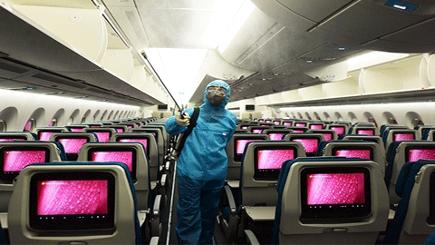Toutes les compagnies aériennes vietnamiennes arrêtent tous leurs vols internationaux à cause du Coronavirus.